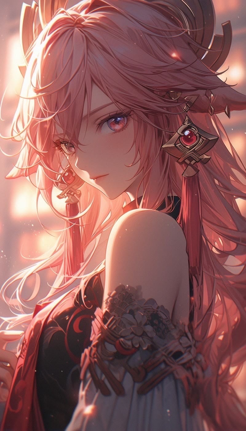 八重神子側顏