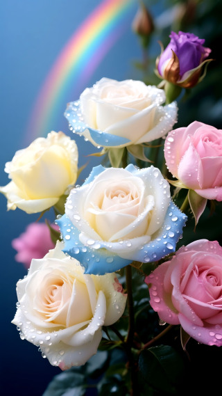 雨后花开