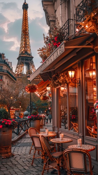 巴黎街头风情