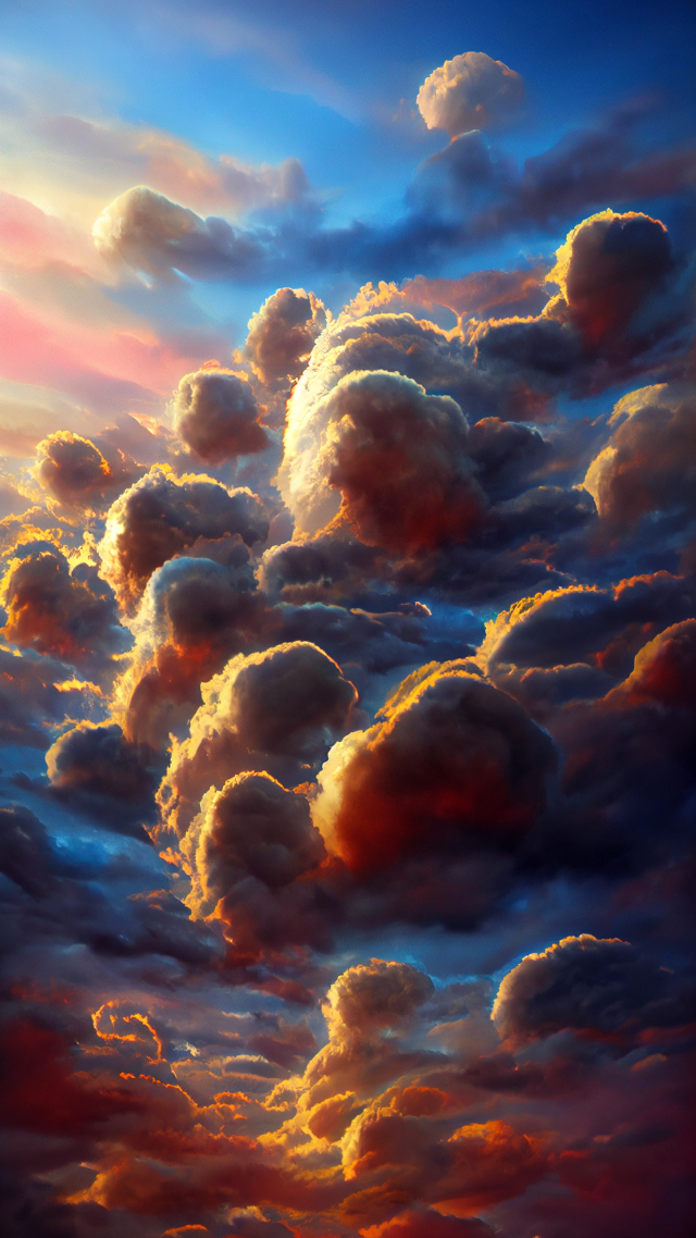 七彩祥雲