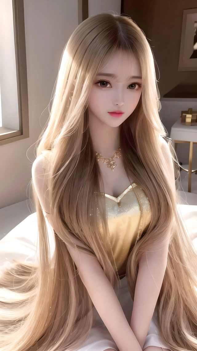 金发美女姐姐