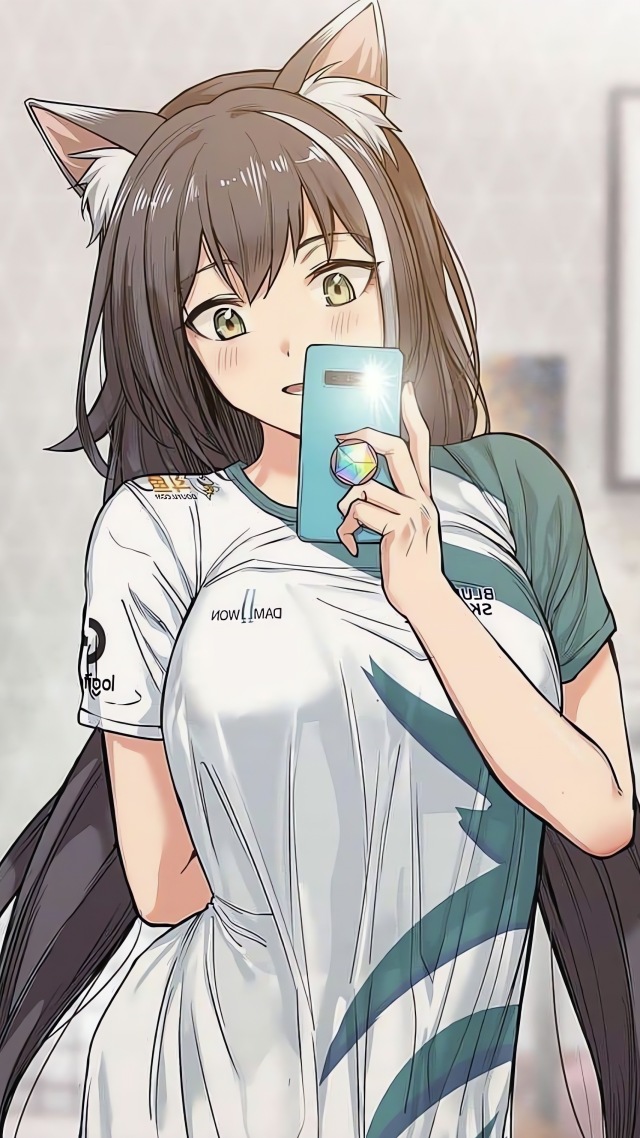 大胸貓耳美女