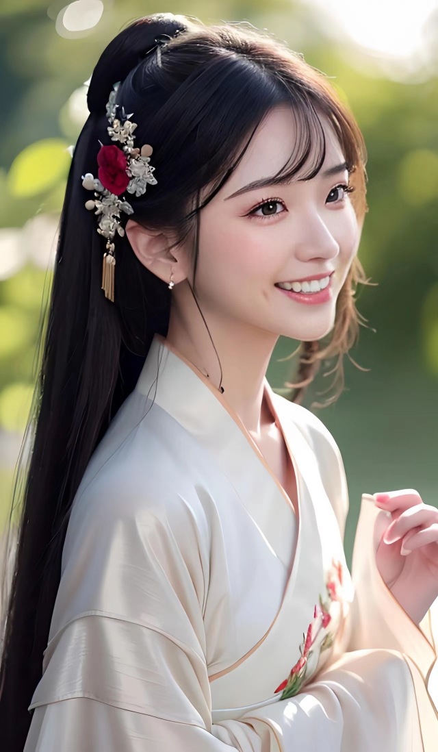 笑颜美女