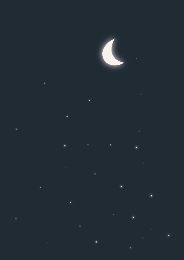 星星月亮