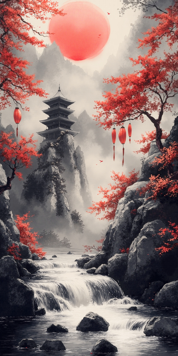 山石场景