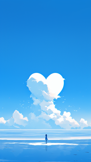 天空的云