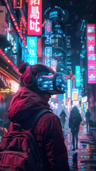 赛博朋克女侦探