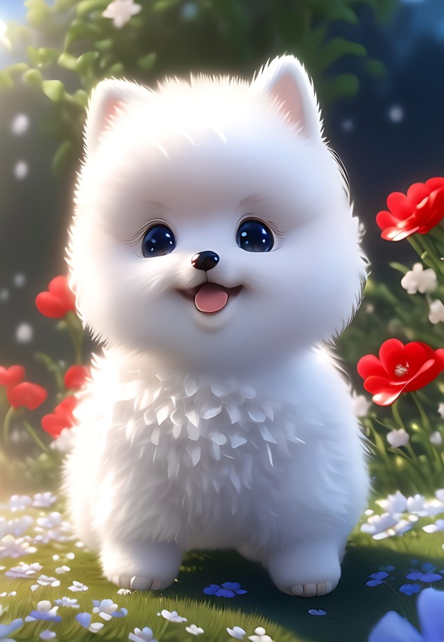 可爱狗狗