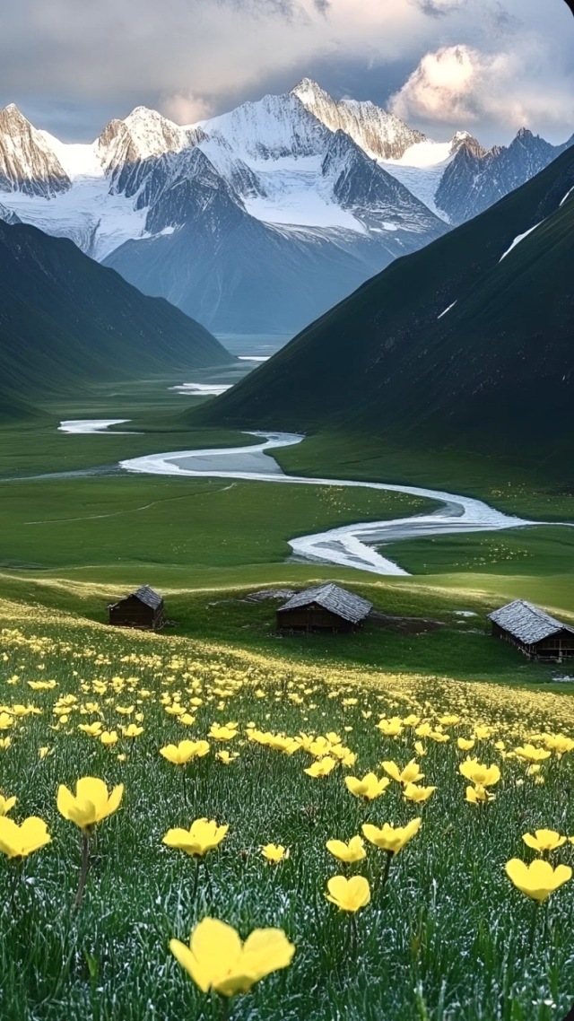 蜿蜒河流