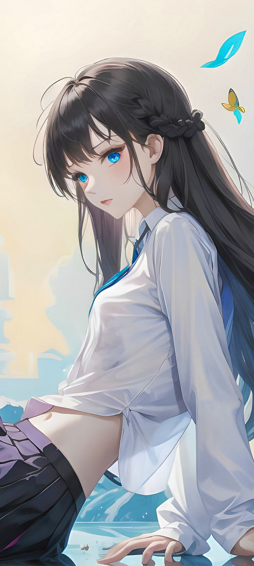 4K 蝴蝶女神