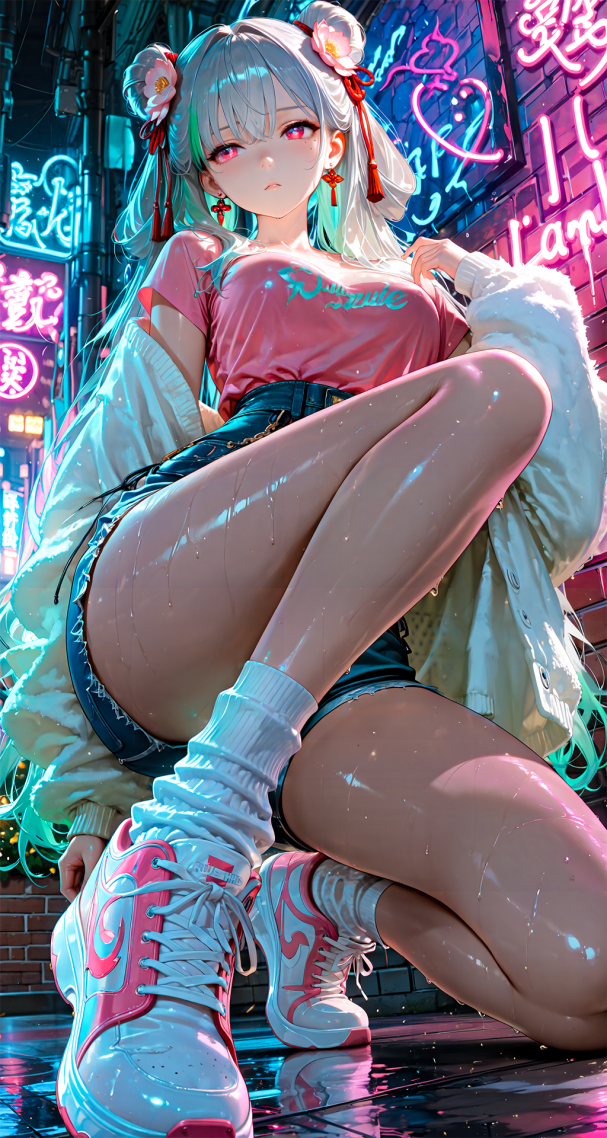 鸣潮-今汐-涂鸦少女