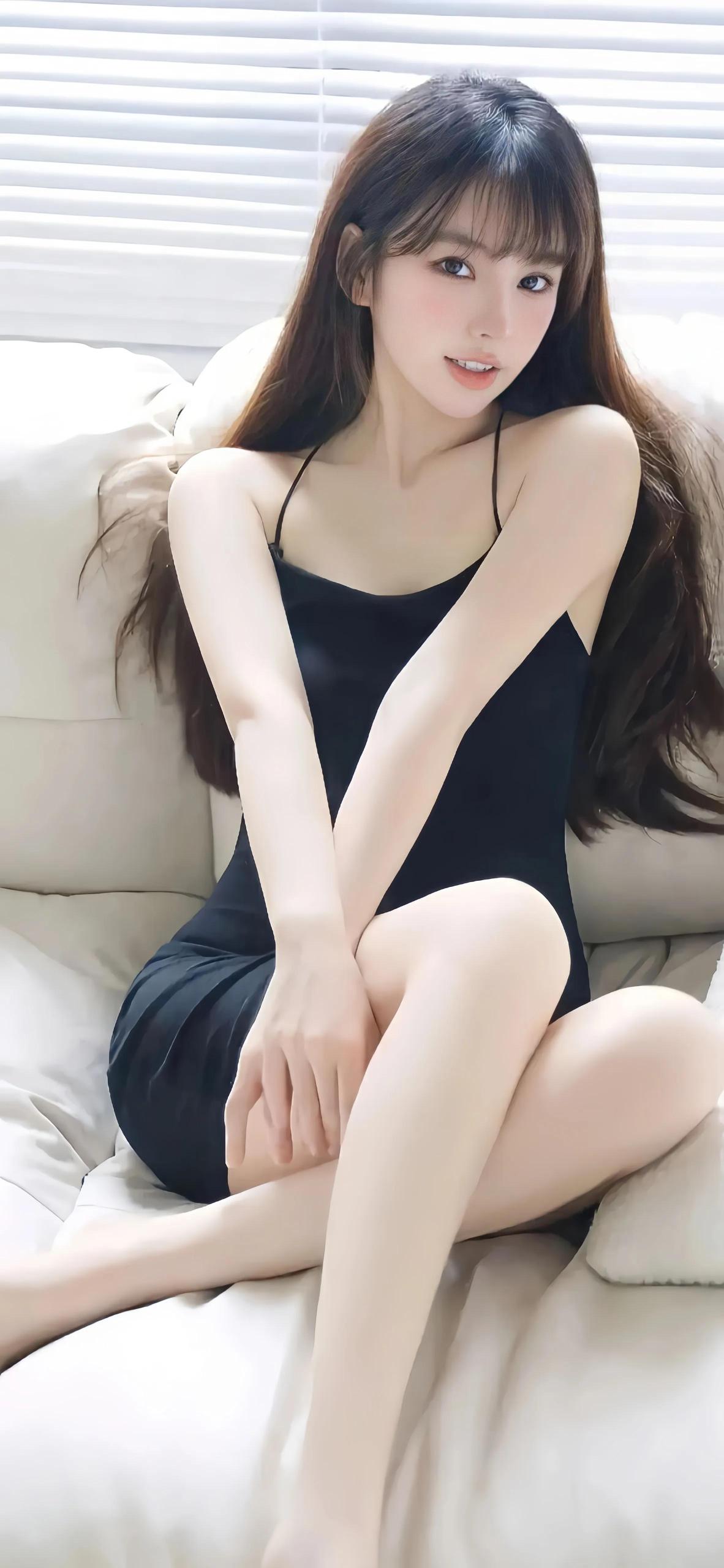 午後休閑的高冷女神