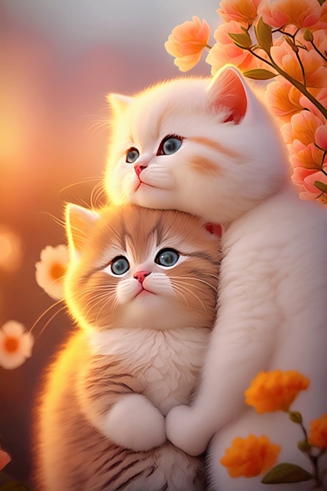 可爱的猫咪