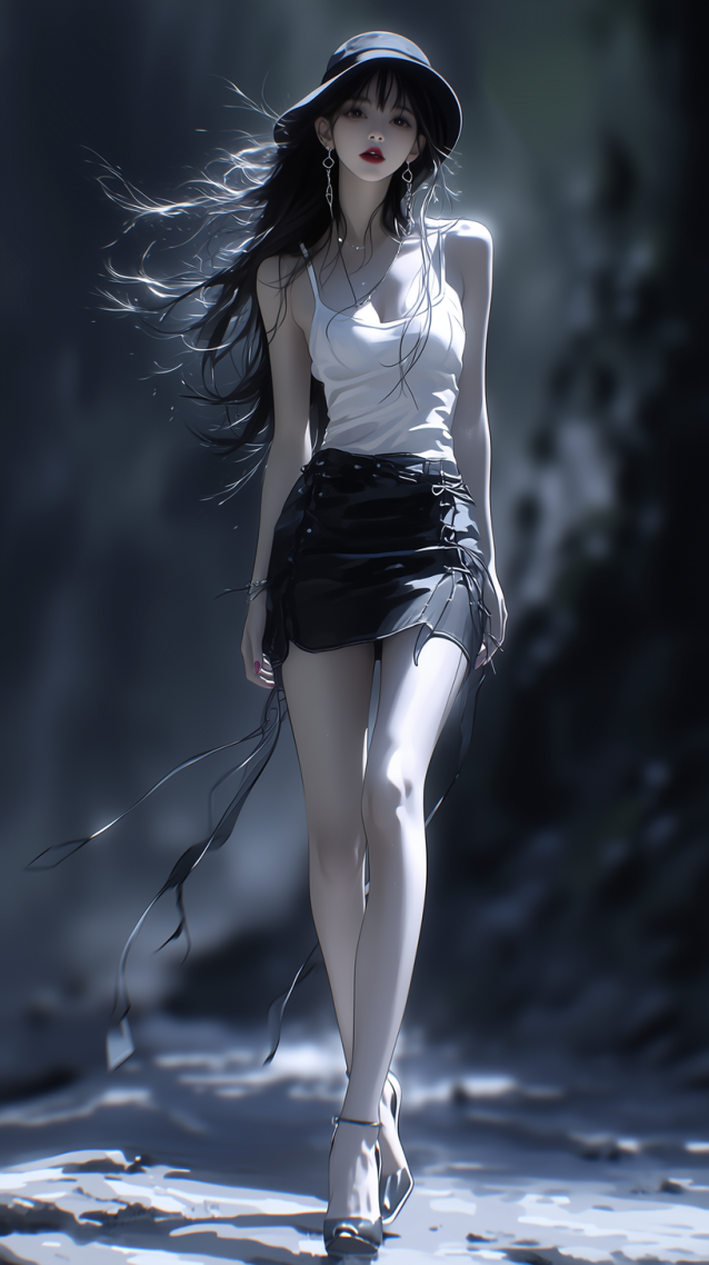 性感长腿美女