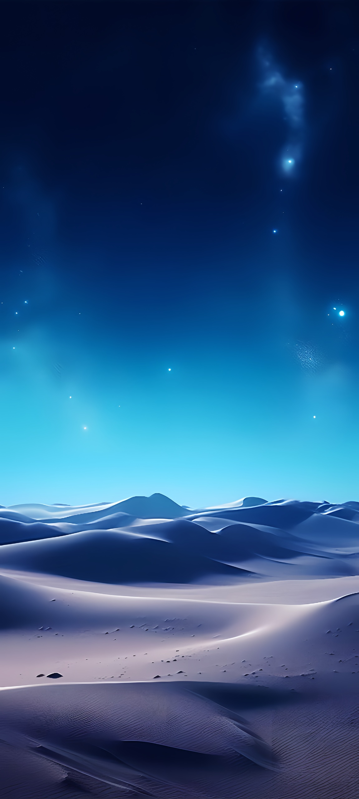 沙漠夜空