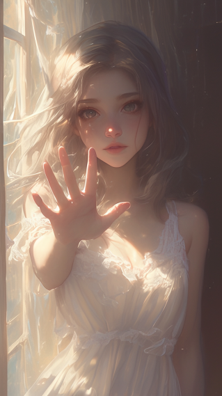 气质阳光美女