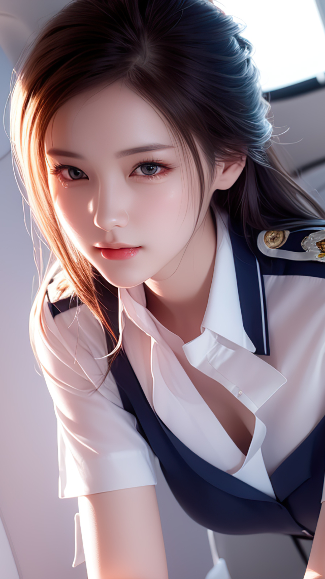 制服可愛美少女