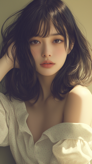 阳光气质美女