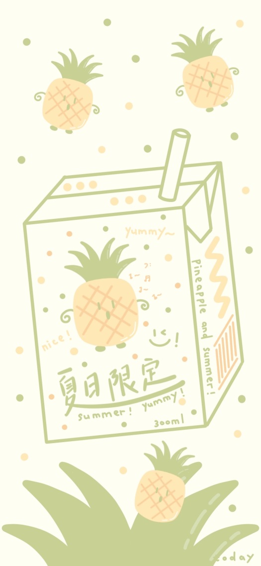 夏日限定的大大大菠萝
