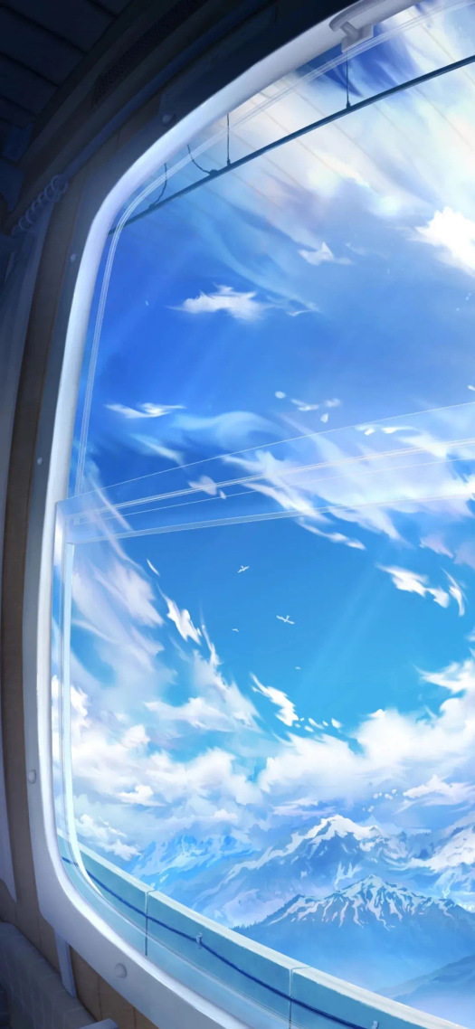 飛機窗外
