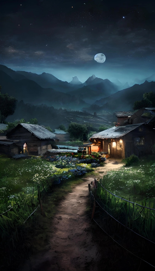 鄉村夜晚