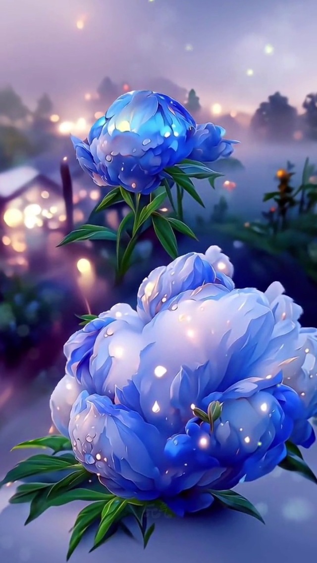 藍牡丹