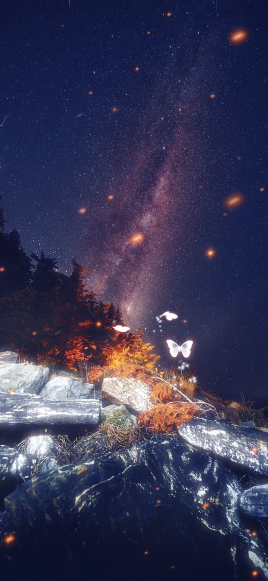 手機壁紙高清夢幻星空