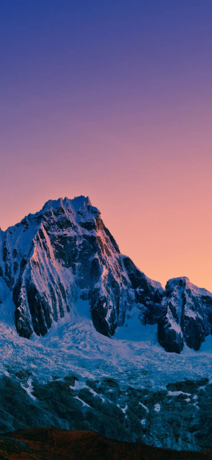 屏保圖片雪山