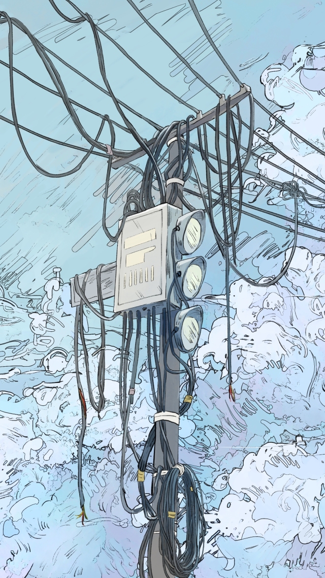 电线杆