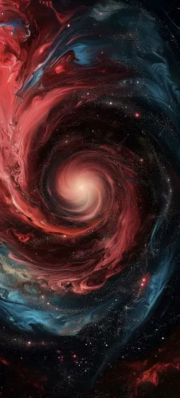旋转的银河系高清壁纸