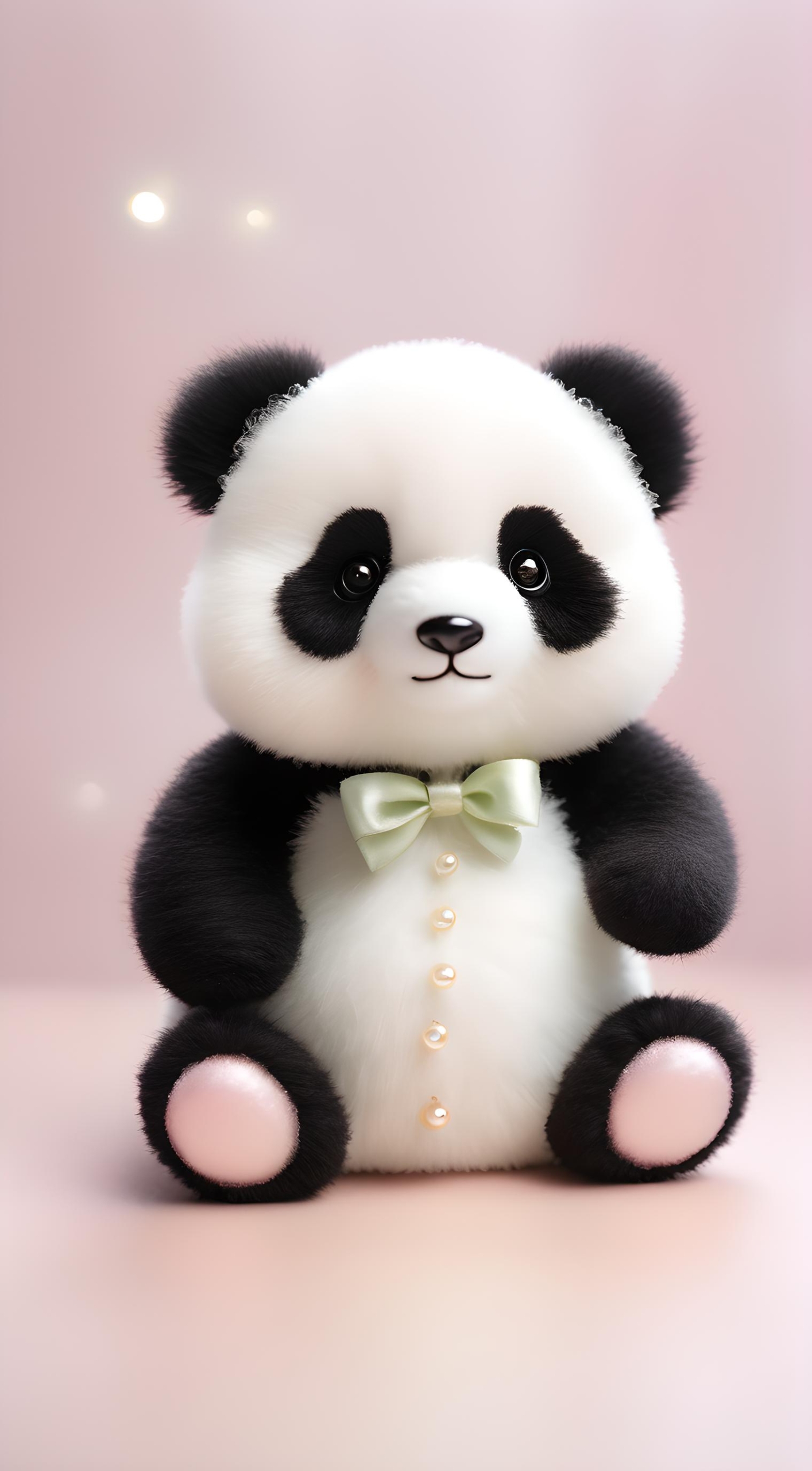 可愛熊貓