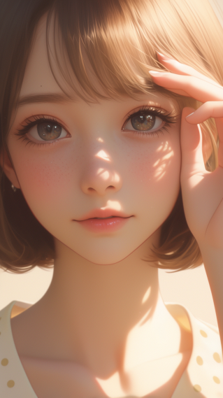 清新阳光美女