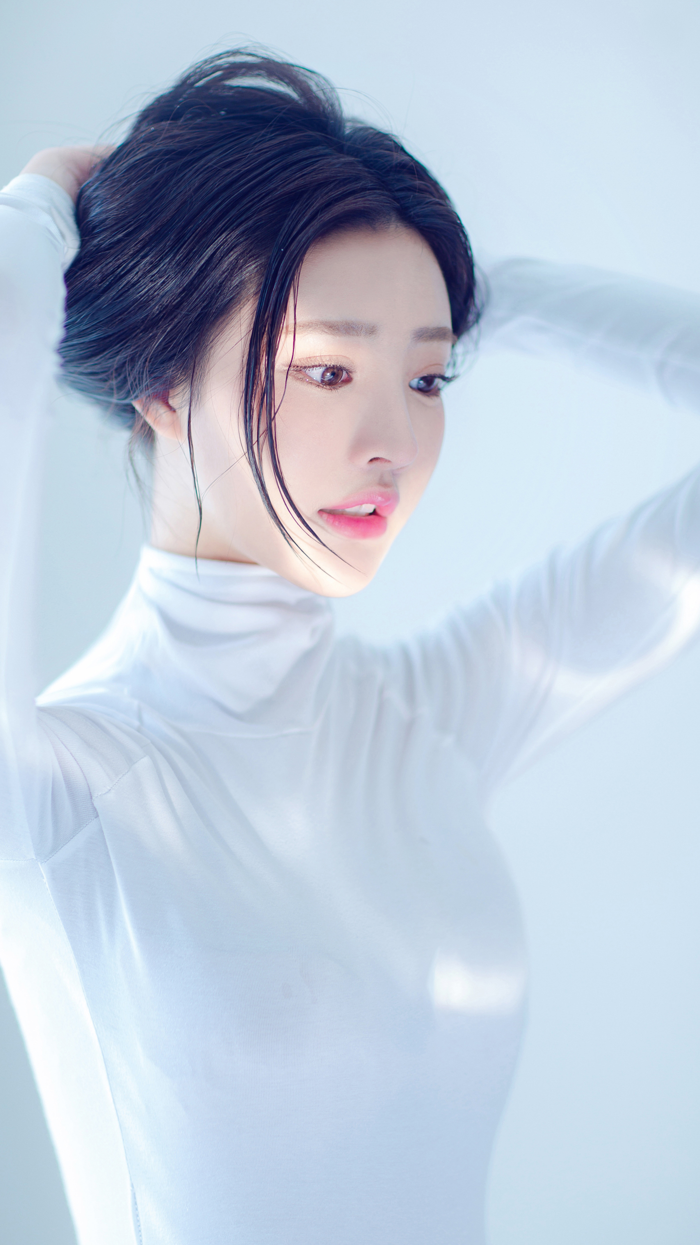 微信聊天背景清純女孩