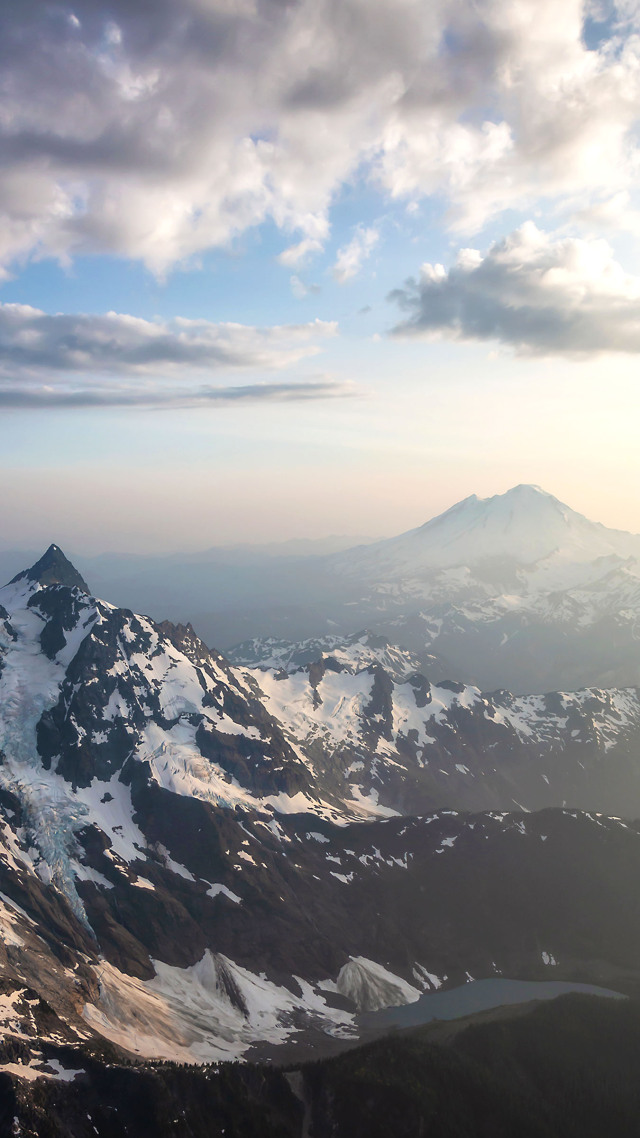 高大的雪山风景 1 风景手机静态壁纸 风景手机壁纸下载 元气壁纸