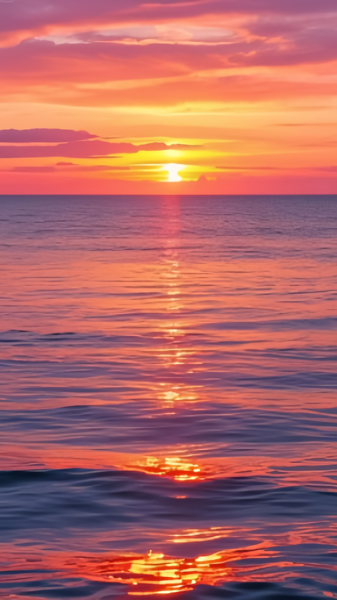 海边的日出