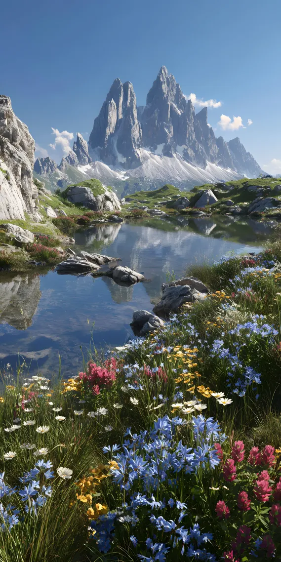 山湖为笺，繁花作序