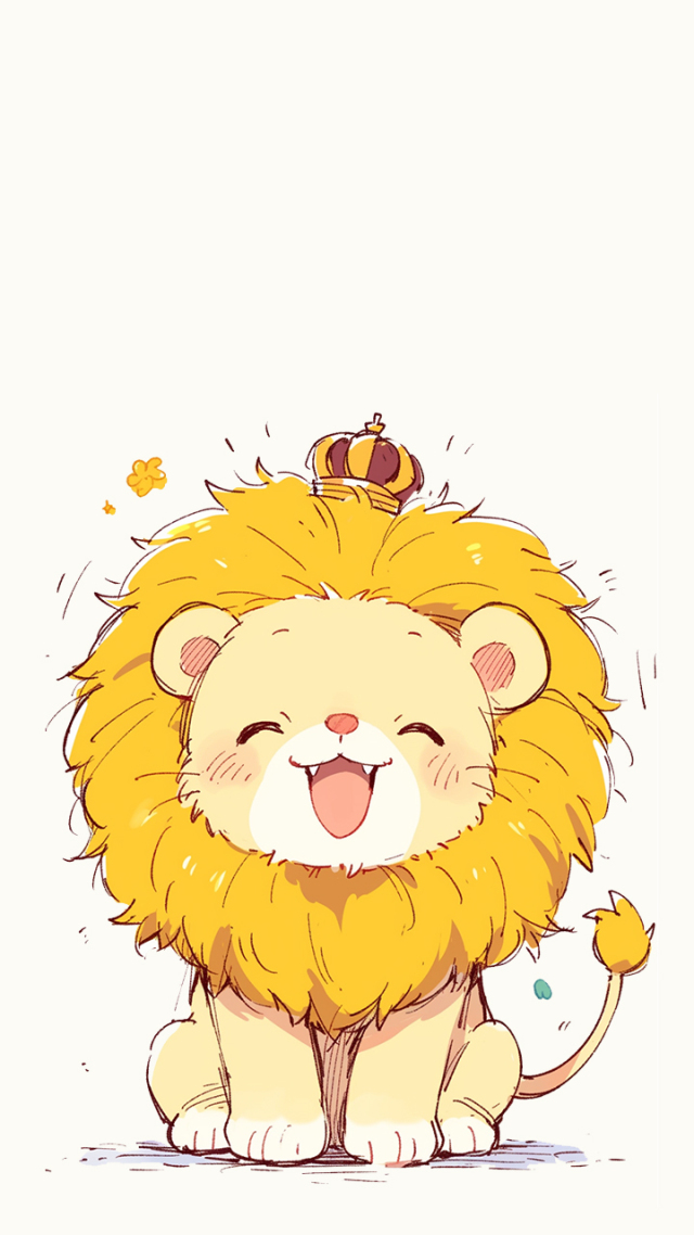 可爱小狮子