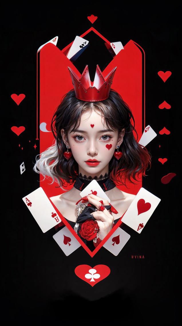 红桃创意女神