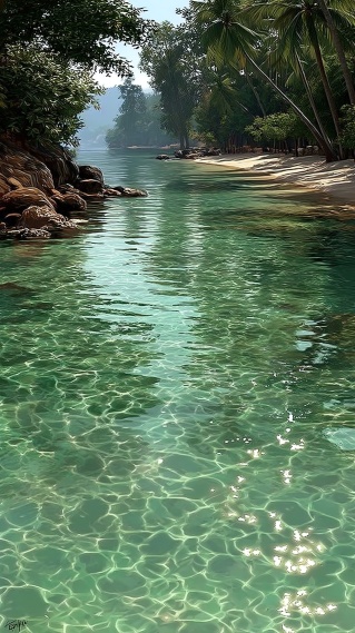 热带海岛海岸