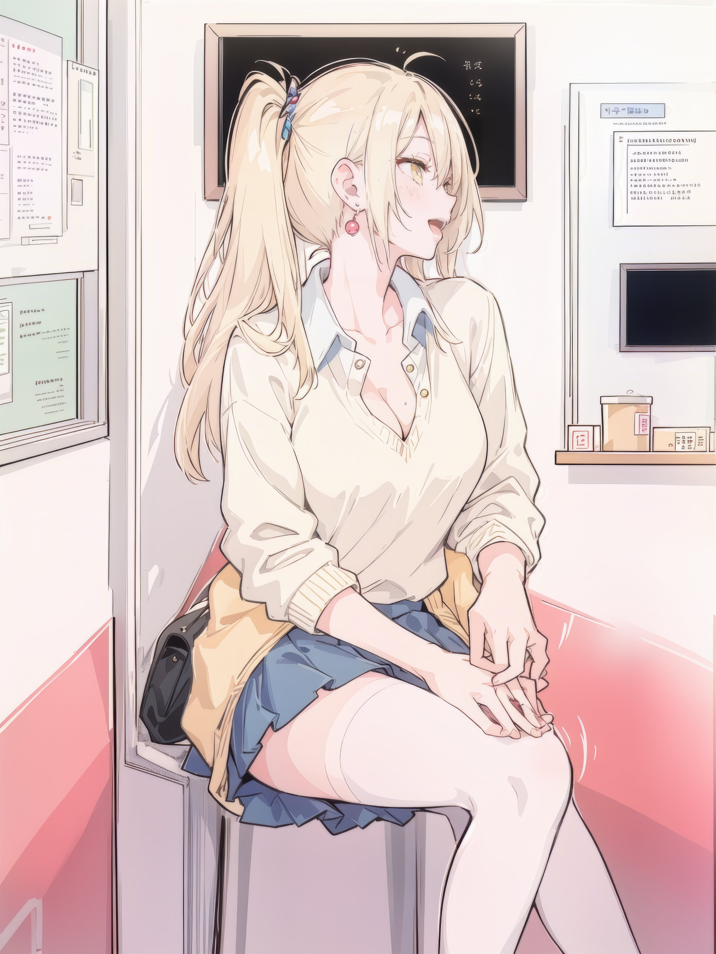 金发美少女