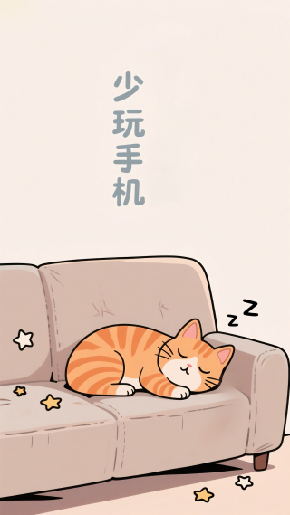 少玩手机，