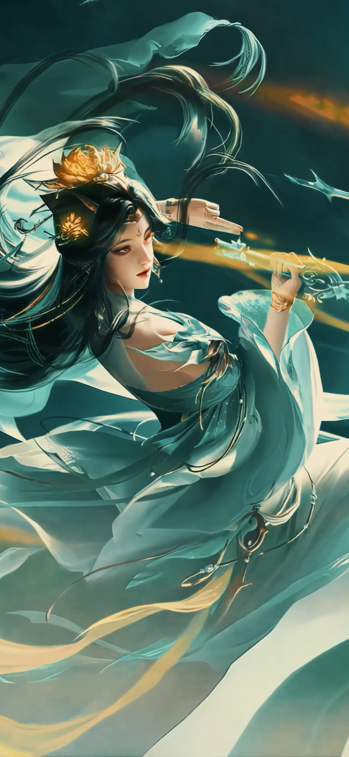 御劍美女4K壁紙