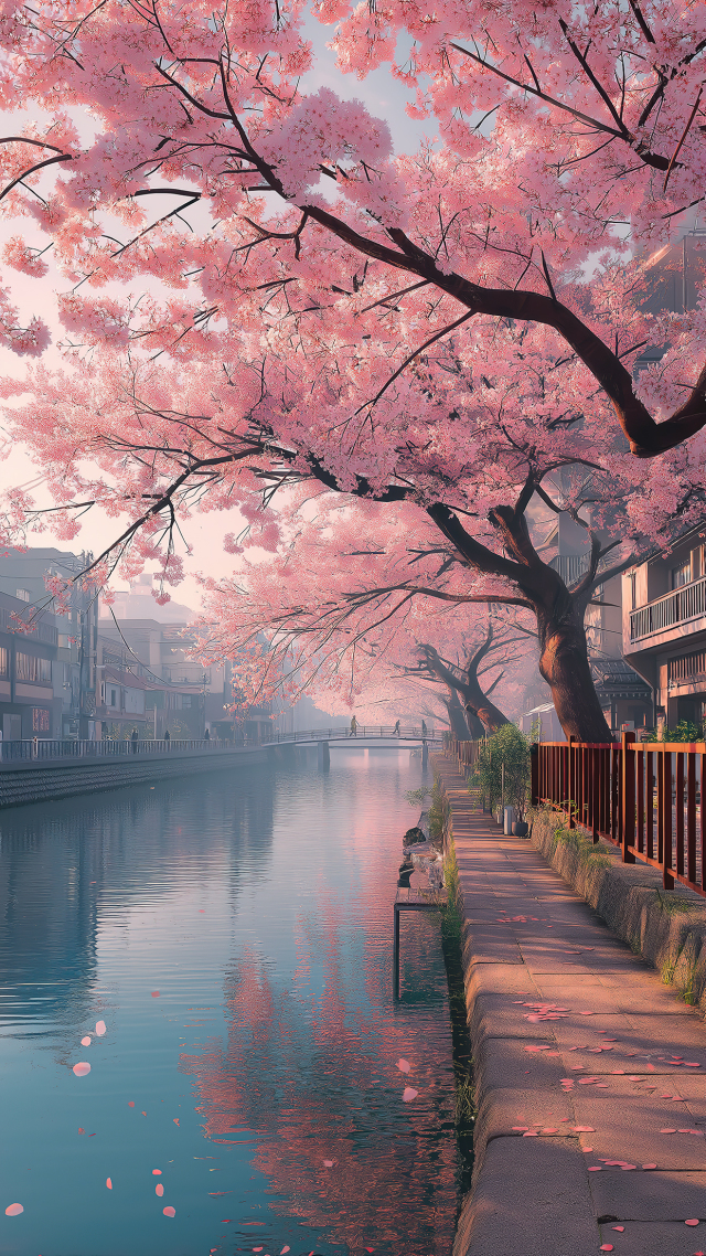 樱花树下