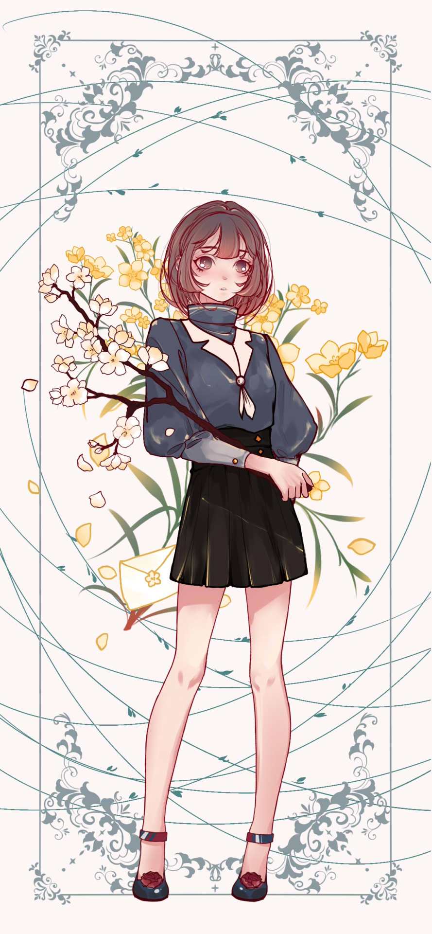 初春花枝