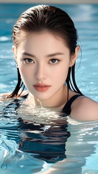 半露水面