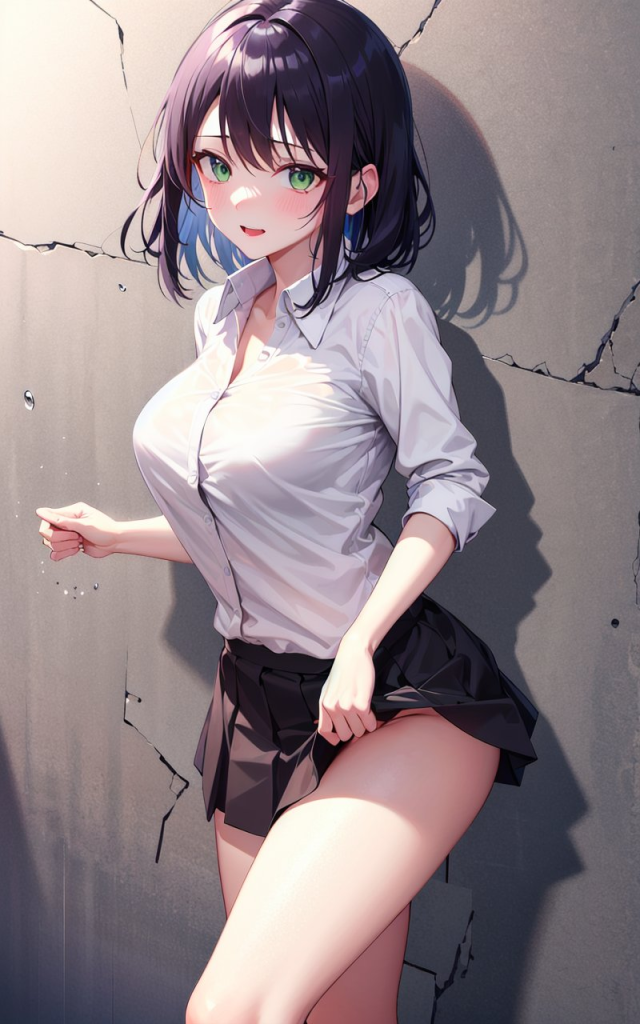 短裙少女