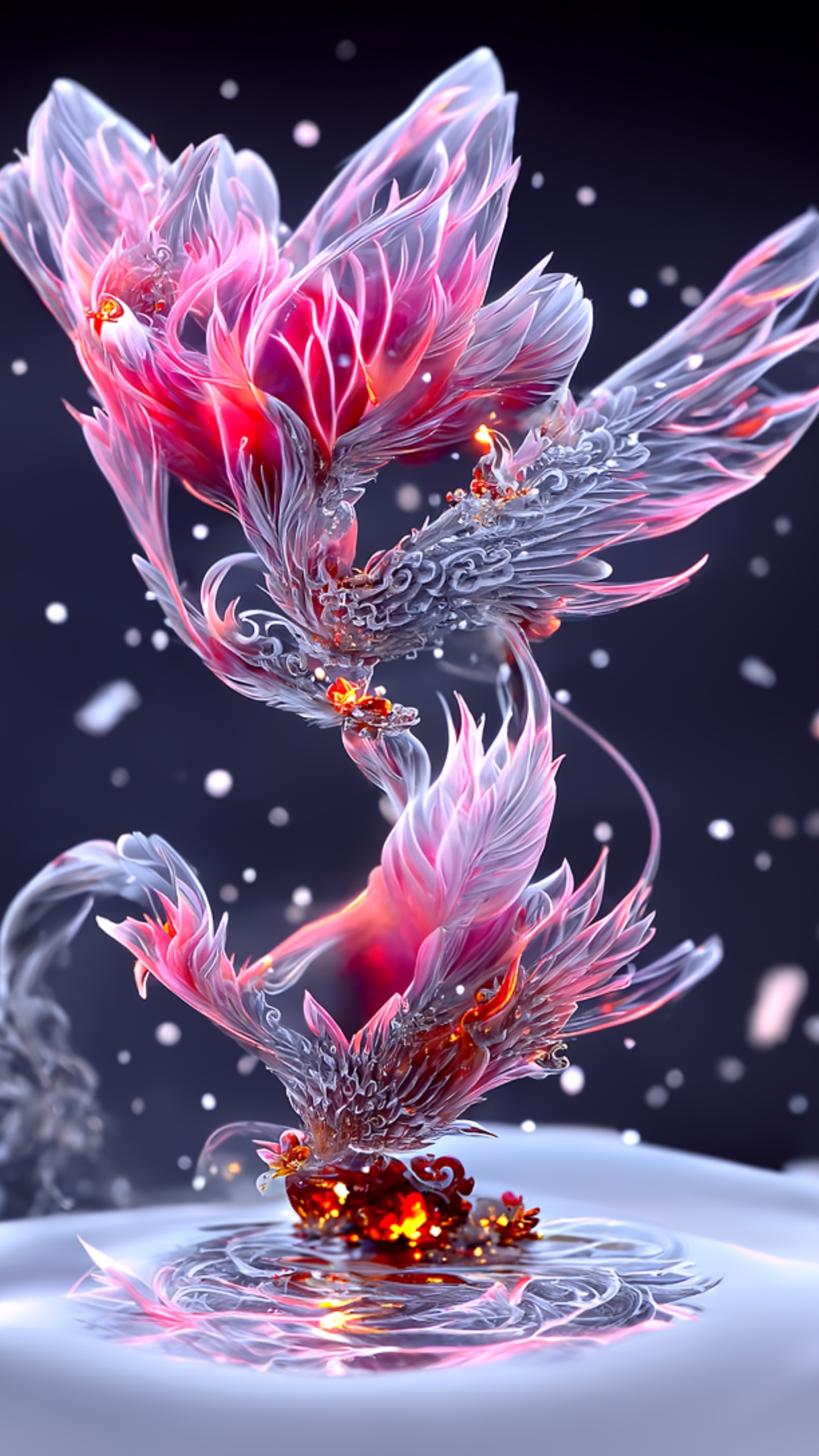 涅槃重生之冰晶鳳凰