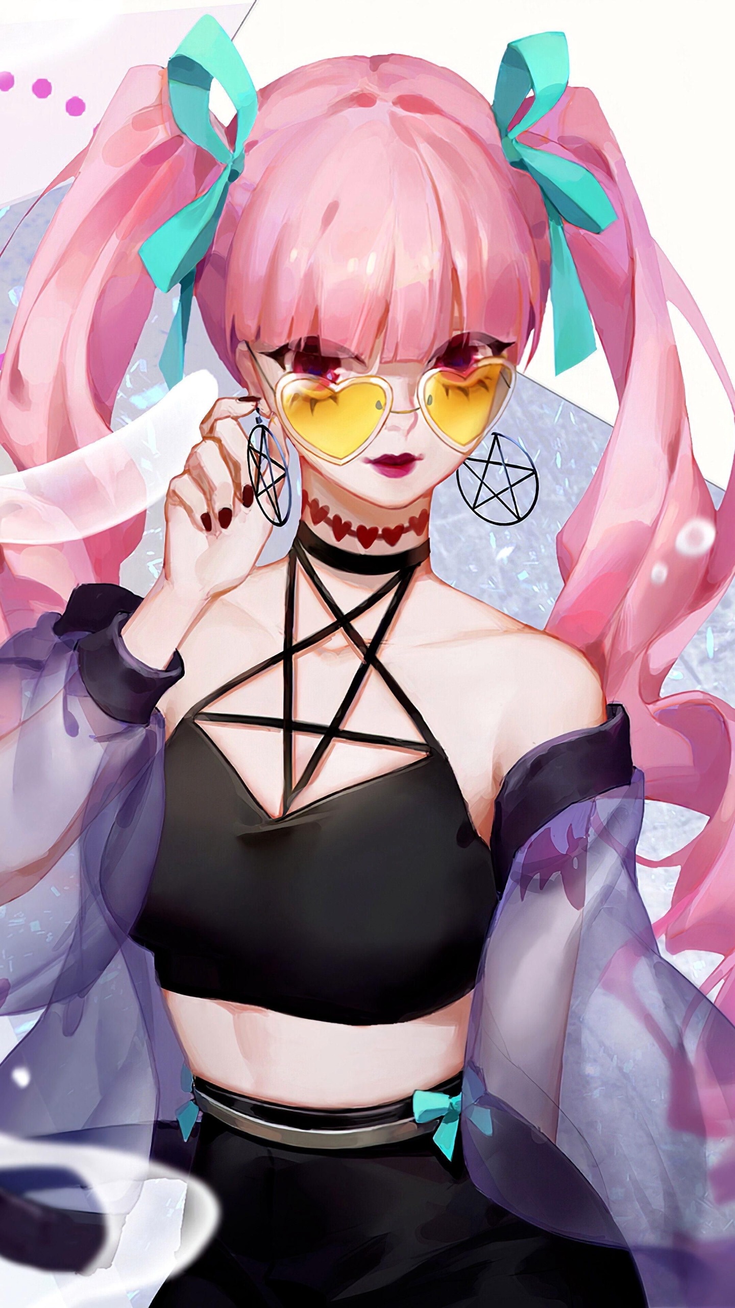 二次元可爱美少女插画
