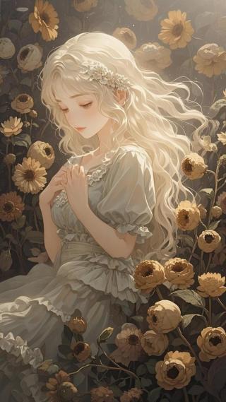 枯萎的花朵