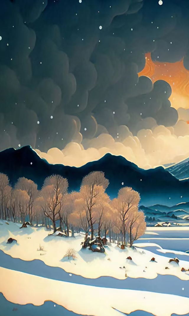 治愈雪乡